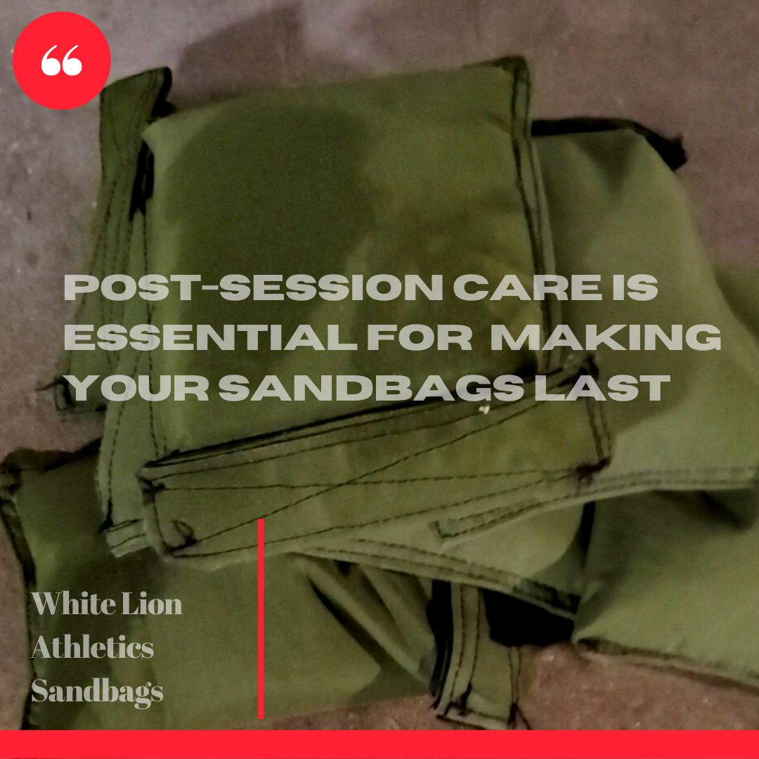 Making a sandbag online for workout