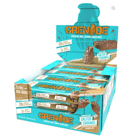 Grenade Protein Bars (12 Pack) | Salted Caramel